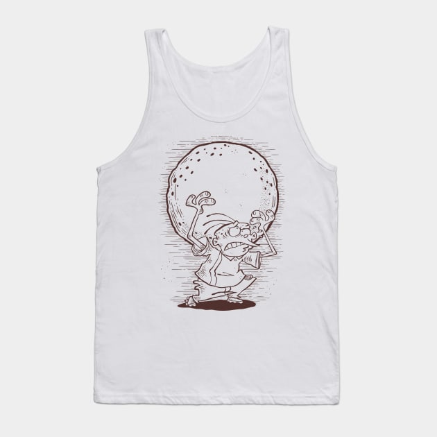 Jawbreaker Atlas - Engraved Tank Top by demonigote